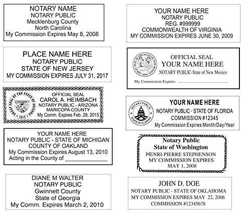 ExcelMark Notary Stamp for All 50 States - Official State Seal - All 50 States - Image 3