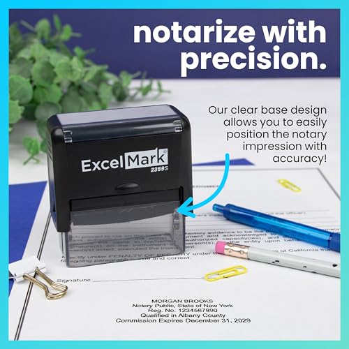 ExcelMark Notary Stamp for All 50 States - Official State Seal - All 50 States - Image 5