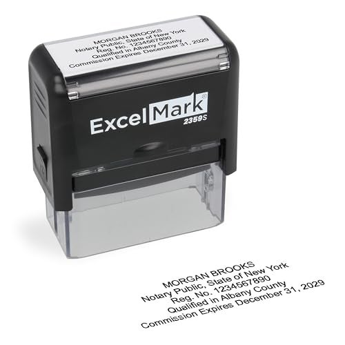 ExcelMark Notary Stamp for All 50 States - Official State Seal - All 50 States - Image 1