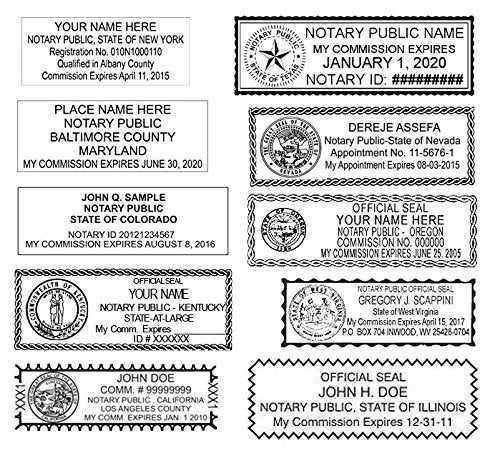 ExcelMark Notary Stamp for All 50 States - Official State Seal - All 50 States - Image 2