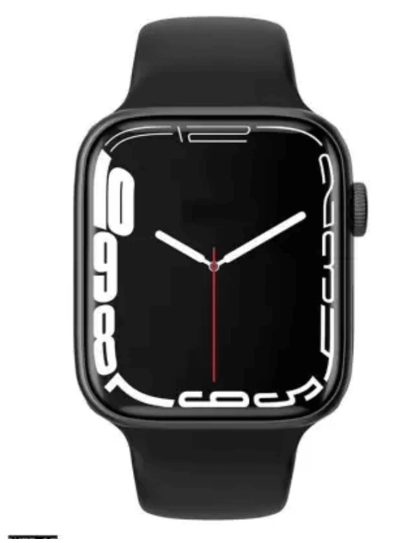 T300 | W26+ Pro Smartwatch – Waterproof, 54 Watch Faces, Calling Function, and Multi-Features (Black Strap) - Image 1