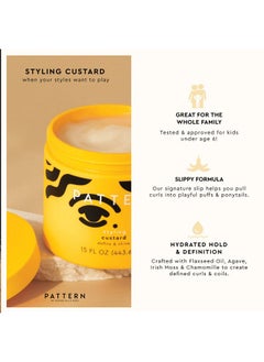 PATTERN PATTERN Beauty by Tracee Ellis Ross Styling Custard, 15 Fl Oz, Best for Curlies, Coilies and Tight-Textured Hair, 3a-4c  - Image 2