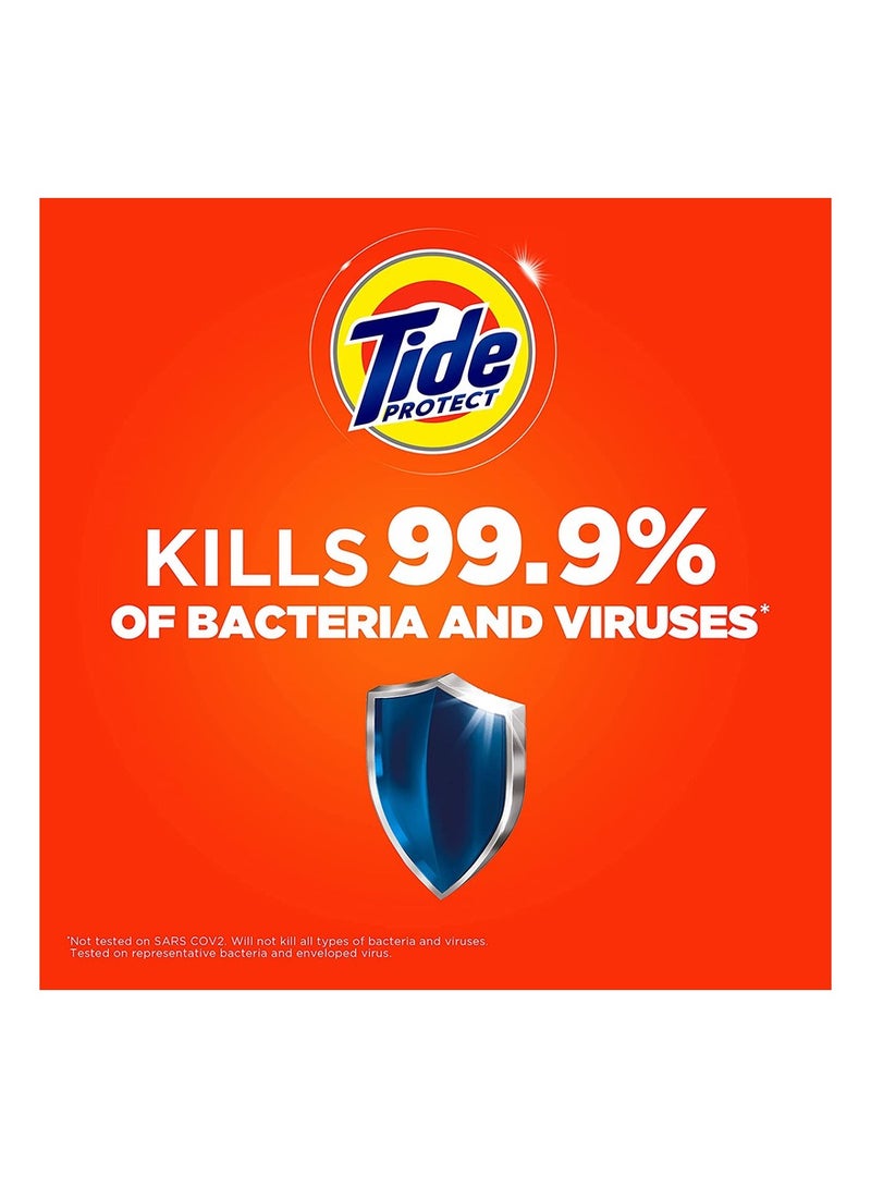Tide Automatic Protect Antibacterial Laundry Detergent Powder 2.5Kg Pack of 2 - Image 3
