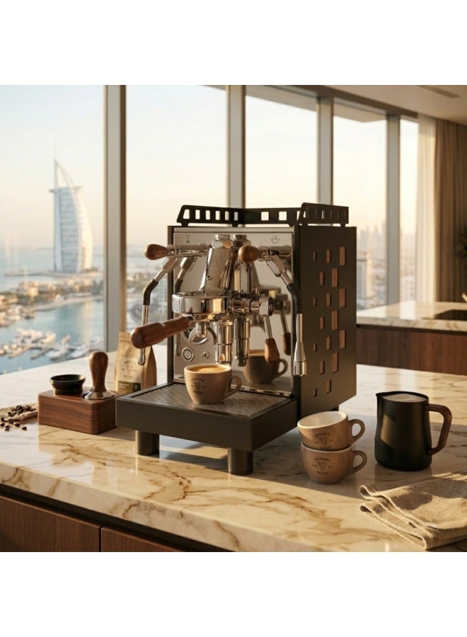 Bezzera Aria Espresso Coffee Machine | E61 Lever Group | Heat Exchanger Boiler | PID Shot Timer & Flow Control | Semi Automatic Coffee Maker | Made in Italy - Image 2