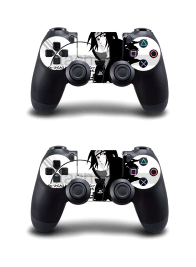 Loquat 4-Piece Cartoon Printed Console And Controller Sticker Set For Sony PlayStation 4 Slim - Image 3