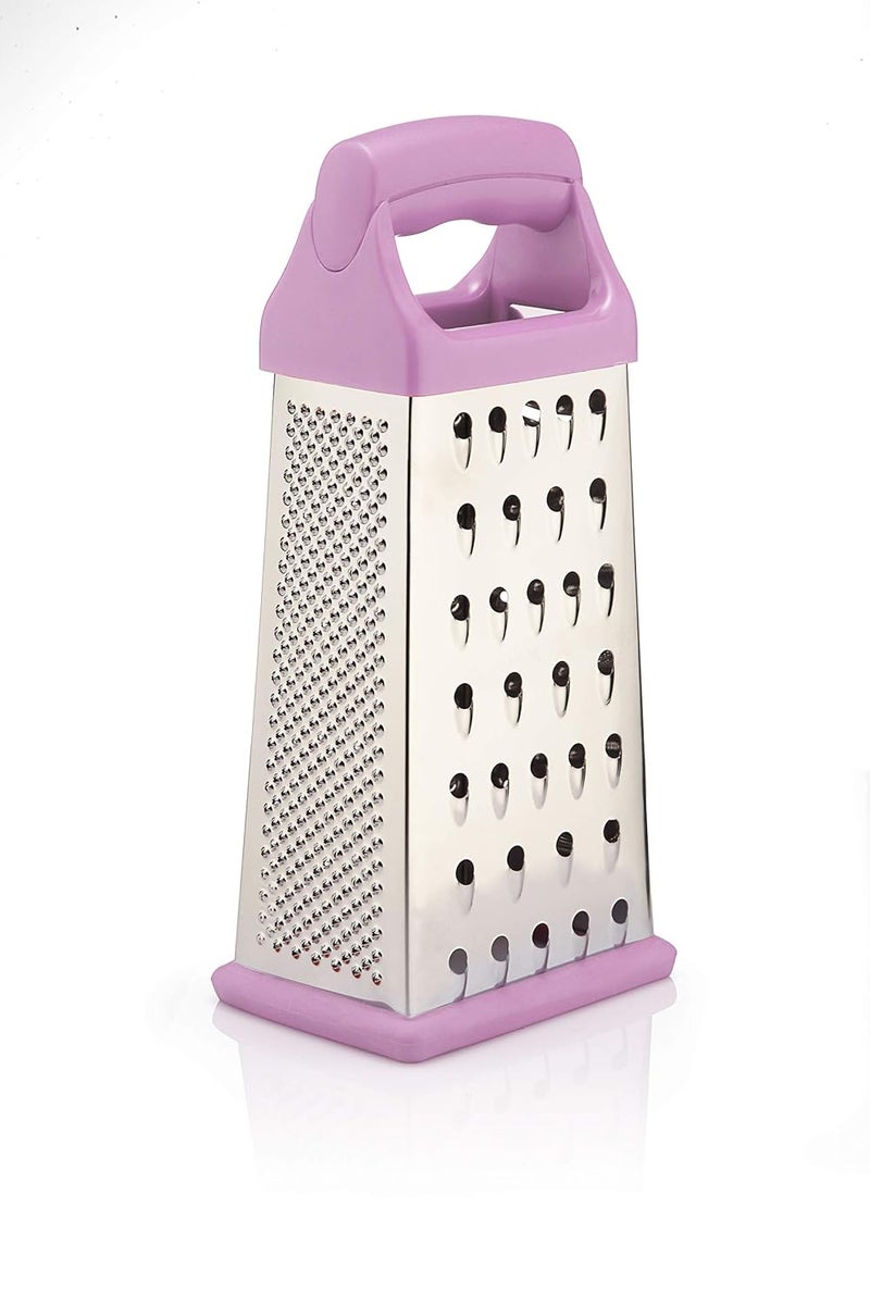 Petals 4Sided Grater Slicer Cheese Multi Grater 21cmColour May Vary - Image 1