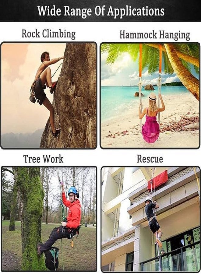White Tech WT Tubular Webbing Sling Tape 25 mm 100% Nylon for Climbers Heavy Duty Strap for Rescue, Climbing, Harnesses, Rock Work, Firefighting Anchoring, Zipline (10 MTR) - Image 4