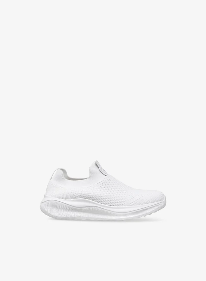 Kappa Boys' Sock Hem Slip-On Sports Shoes