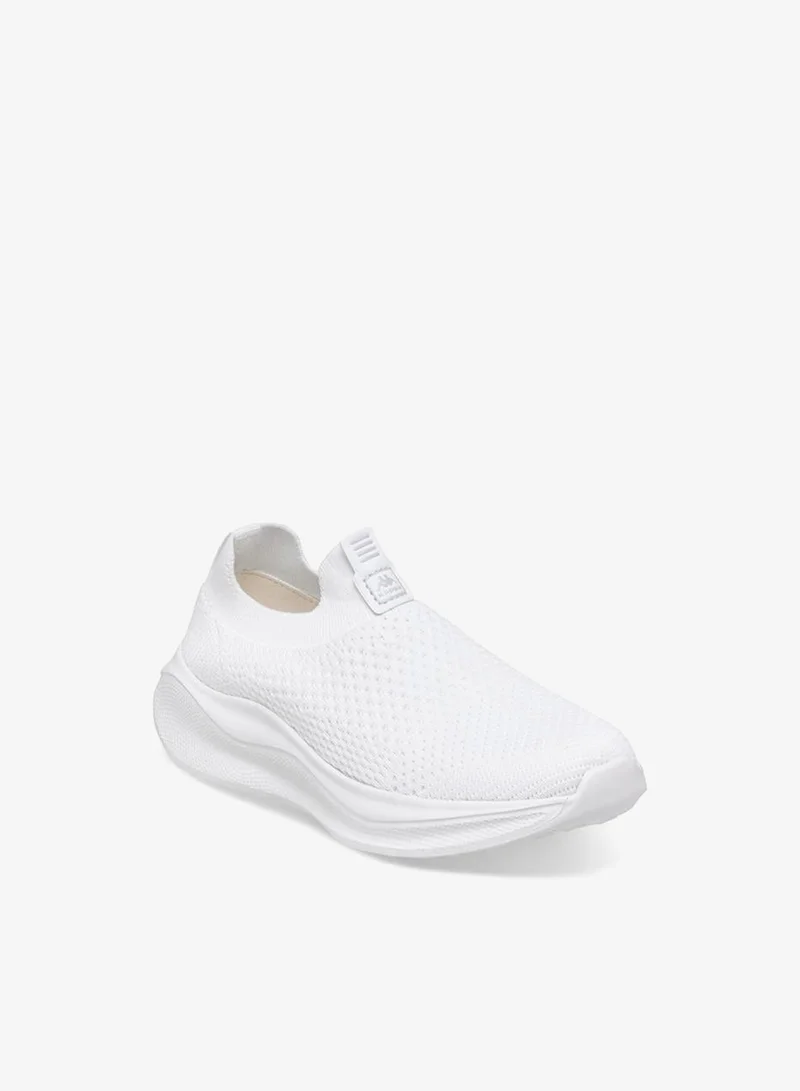 Kappa Boys' Sock Hem Slip-On Sports Shoes