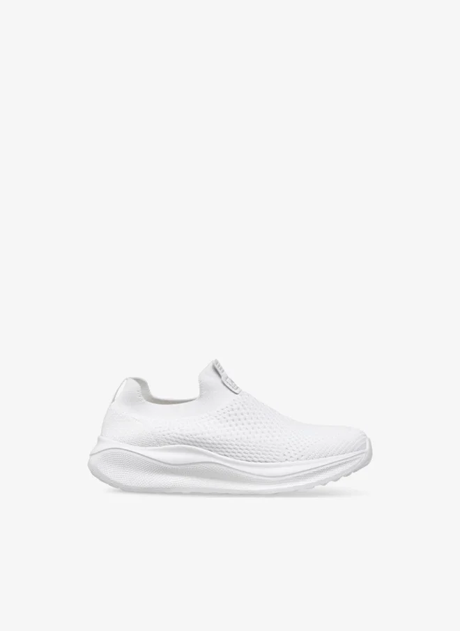 Kappa Boys' Sock Hem Slip-On Sports Shoes