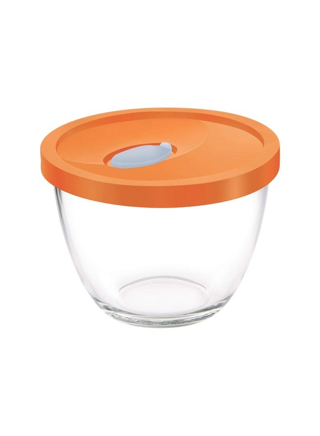 تريو وعاء خلط زجاجي من تريو باي ميلتون ٥٠٠ مع غطاء مرن، ٤٤٠ مل، قطعة واحدة، شفاف | وعاء تقديم | وجبات خفيفة | سلطة | نودلز | حبوب | وعاء مطبخ | آمن للاستخدام في الميكروويف | آمن للاستخدام في غسالة الصحون | آمن للطعام - Image 3