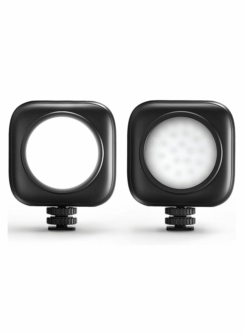 Y&D - LED Mini Panel Light for Professional DSLR Cameras Adjustable on camera mount LCD Display Photo Video Lighting Smartphone GoPro YouTube TikTok Live Streaming Shooting Photography - Image 1