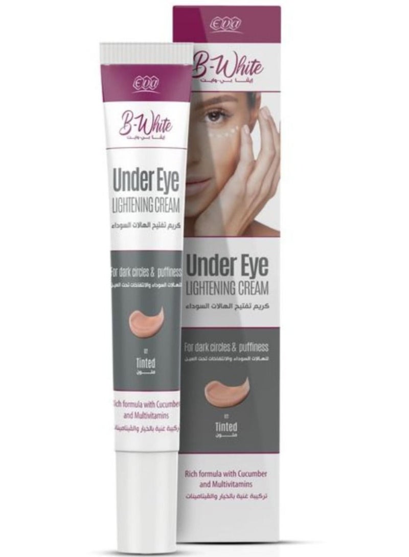 إيفا بي-وايت كريم إيفا لتفتيح منطقة تحت العين 20جم - Image 1