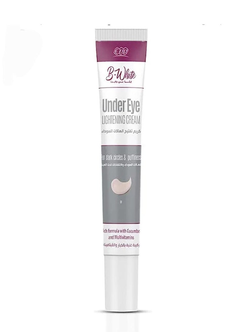 إيفا بي-وايت كريم إيفا لتفتيح منطقة تحت العين 20جم - Image 3