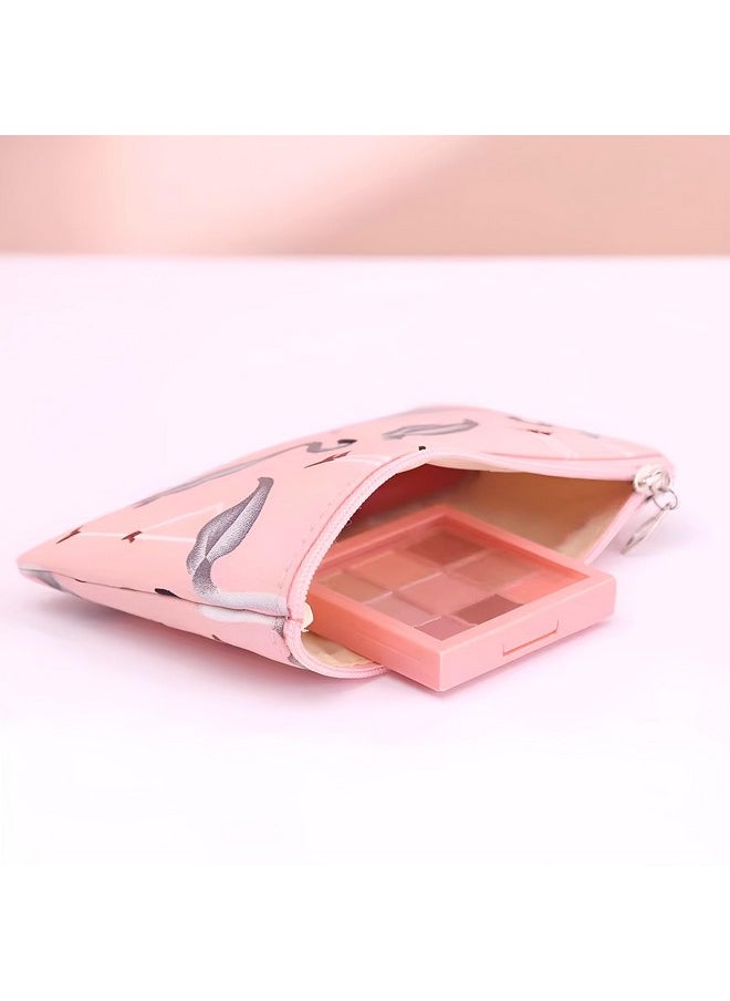 NFI essentials NFI essentials 3 Pcs. Cosmetic Pouch Makeup Pouch Vanity Bag Travel Organizer Toiletry Pouch for Women Zippered Pouch Set, Large, Medium, Small Makeup Bag  - Image 5