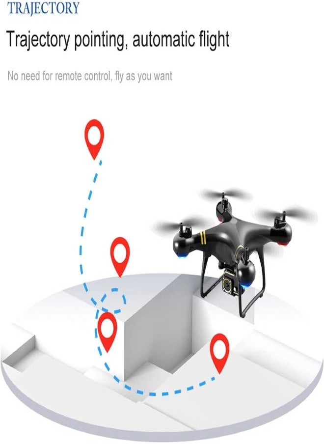 ال اس ار سي - طائرة رباعية المراوح LS608 FPV عالية الدقة، طائرة بدون طيار قابلة للطي، 4K، مزدوجة واي فاي، مروحية صغيرة، كرة كاملة - Image 1