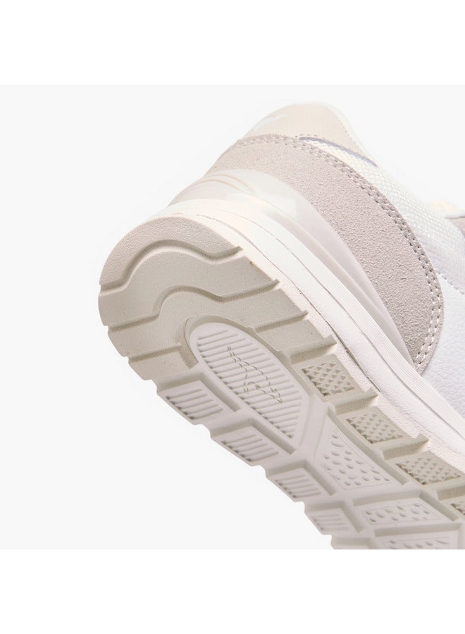 kangaROOS Girls' Logo Embossed Sports Shoes with Hook and Loop Closure  - Image 5