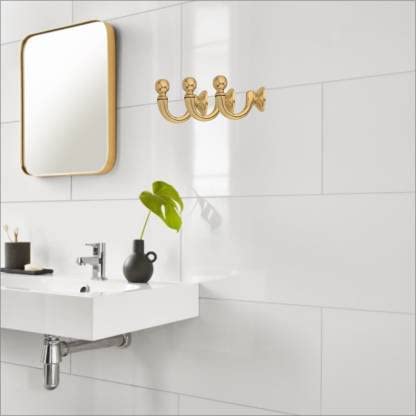 Coral Metal Crafts Brass Wall Hooks for Cloth Hanger Hanging Diya Hooks for Wall Door Hanging Swings Single Khunti Hook Pack of 5 250grams - Image 2