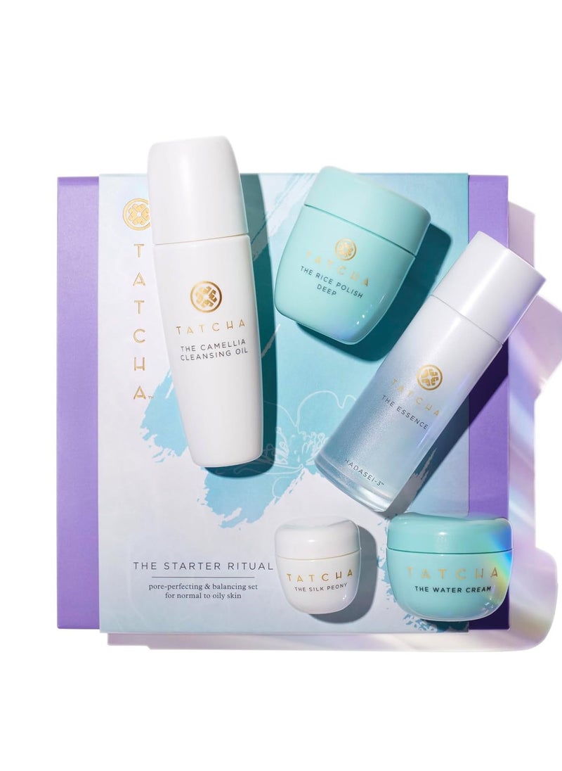 TATCHA - Tatcha The Starter Ritual Set - Balancing for Combo to Oily Skin | 2 Week Introductory Set - Image 1