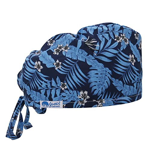 GUOER Women's and Men's Scrub Cap Working Hat One Size Multiple Color (Color62B) - Image 5