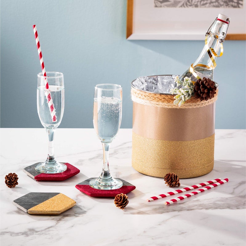 Krylon K03800000 Glitter Blast, Clear Sealer Fast Drying Coat to Increase Durability, 6 oz - Image 3