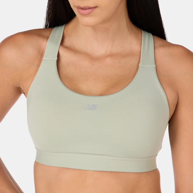 New Balance Green Women's Essential Train Bra for Women | Best Price UAE