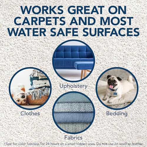 Simple Solution Stain & Odor Eliminator for Pets, Carpet Deodorizer, Enzyme Pet Odor Eliminator for Home, Stain Remover for Cat & Dog Pee, Urine Destroyer, Carpet Cleaner Spray, Gallon - Image 4