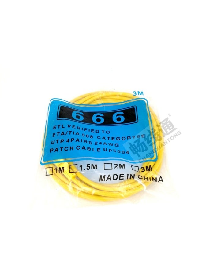 Generic Direct Five Types Of Finished Mechanism Network Cable Jumper Network Connection Line 1 Meter To 50 Meters Network Jumper-Color:Category 5e Aluminum-blue 80% Length-Line Length:10 M  - Image 3