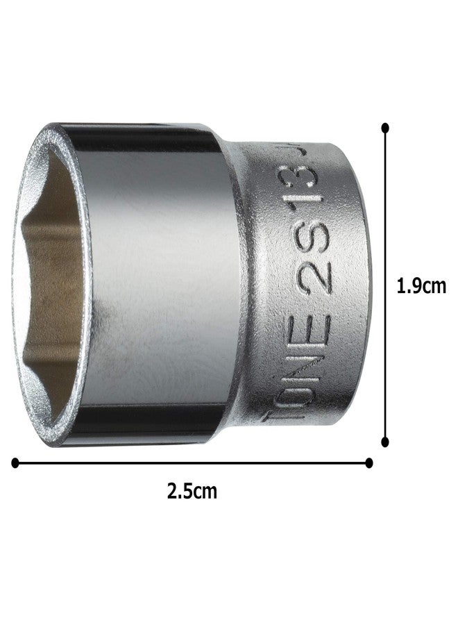 TONE Socket 6-Point 2S-13 1/4" Inch Drive 13mm - Image 5