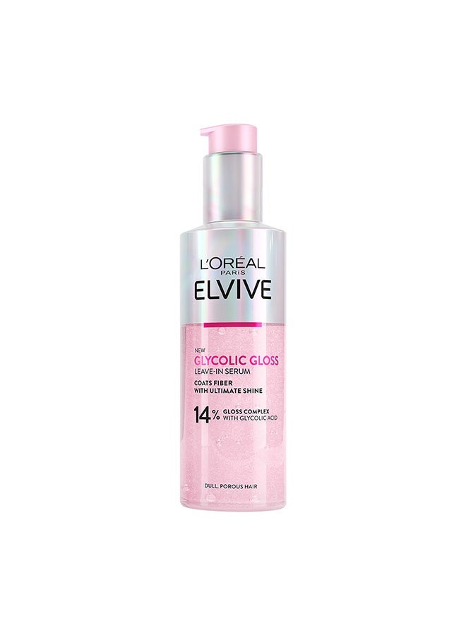 لوريال باريس سيروم لوريال باريس إلفيف جليكوليك جلوس يترك على الشعر(Leave-in) - 150 مل - Image 1