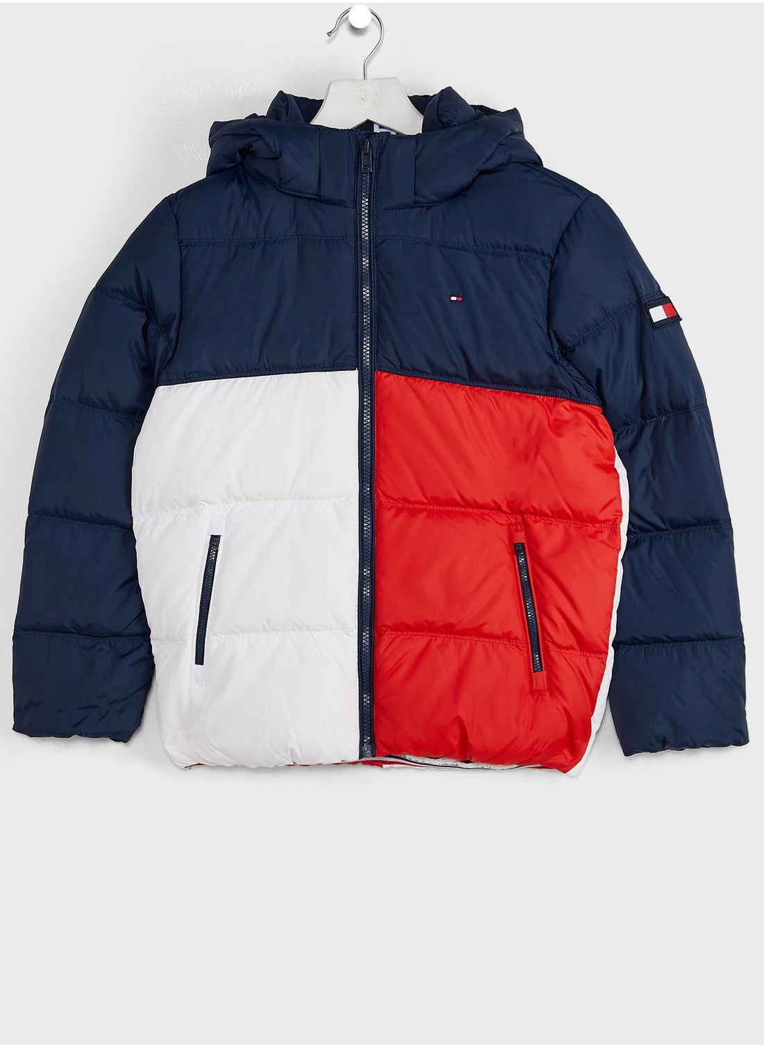 Tommy hilfiger multicolor on sale jacket