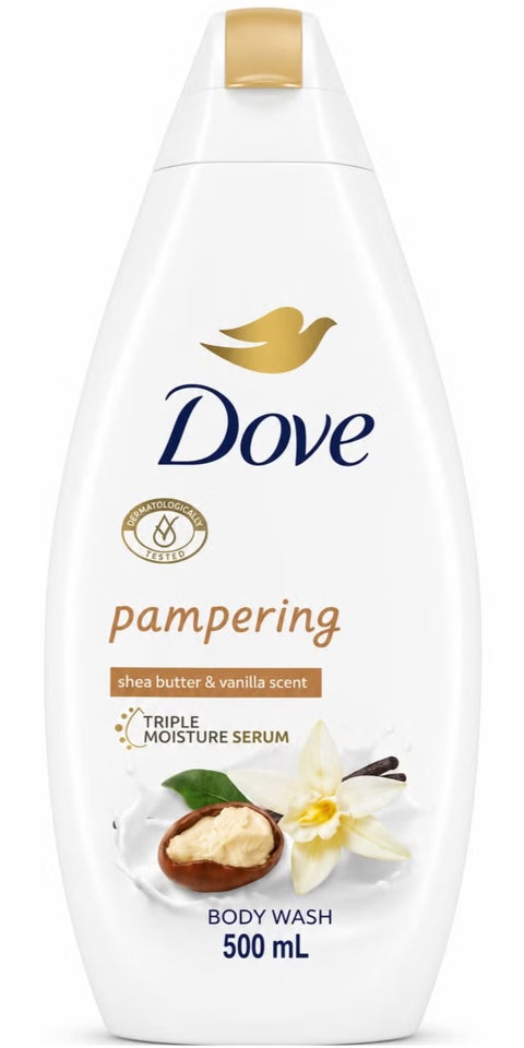 Dove Pampering Shea Butter & Vanilla Scent Body Wash – 500ml