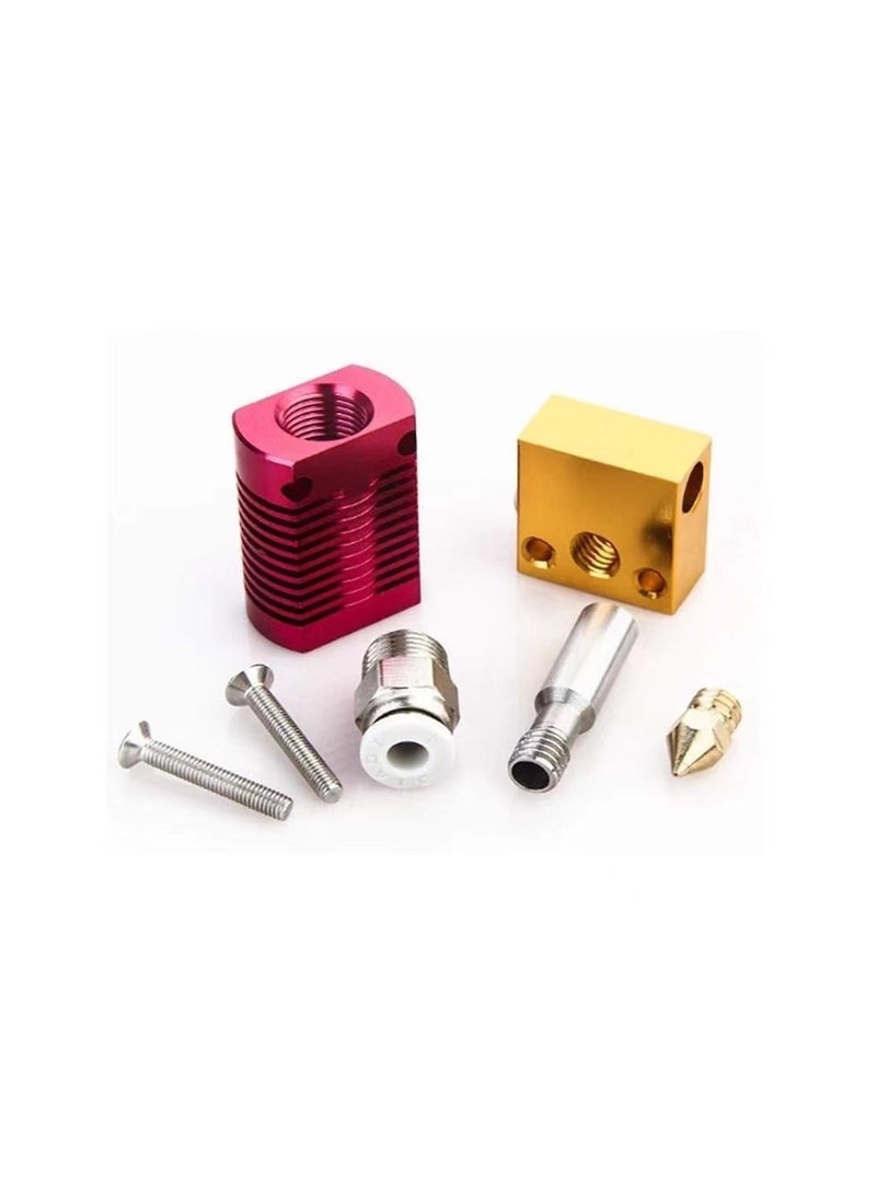 Generic - 1-Piece 3D Printer Extruder Hotend Kit,24 V Extruder Heating End Set for Ender 3/Ender 3 Pro/CR10-V2/CR10-V3 - Image 1