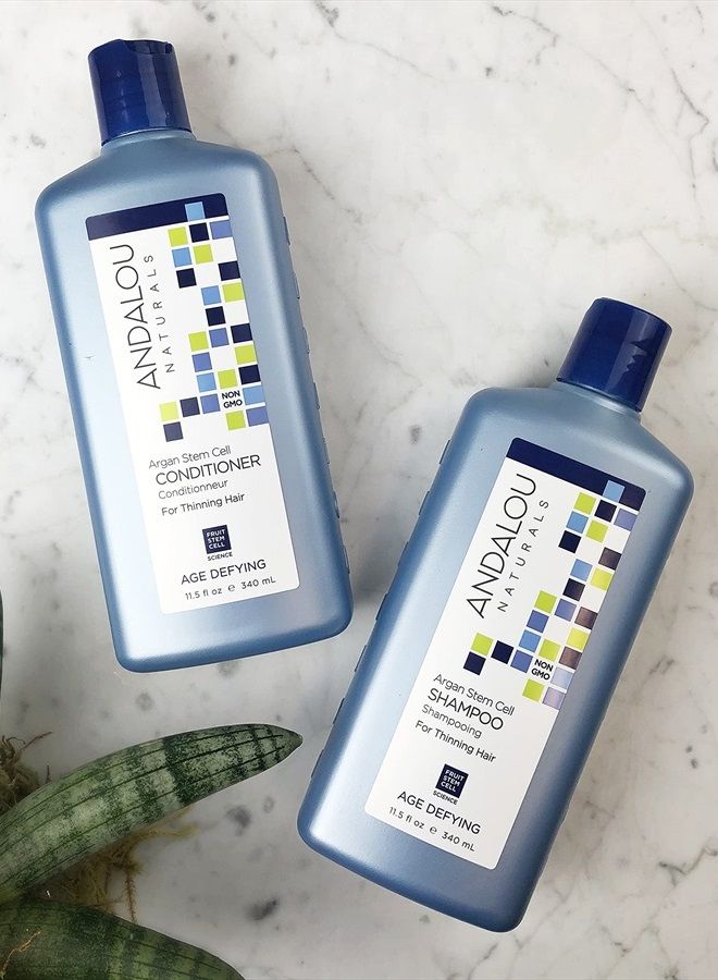 Andalou Naturals شامبو مضاد لعلامات تقدم السن بخلاصة الخلايا الجذعية للأرغان، 11.5 أونصة - Image 3