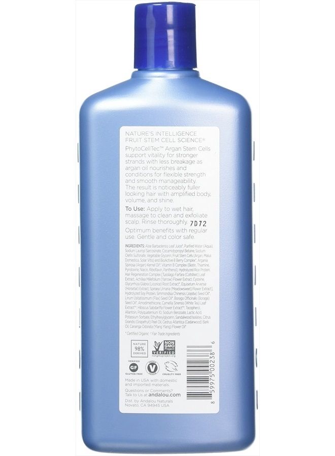 Andalou Naturals شامبو مضاد لعلامات تقدم السن بخلاصة الخلايا الجذعية للأرغان، 11.5 أونصة - Image 2