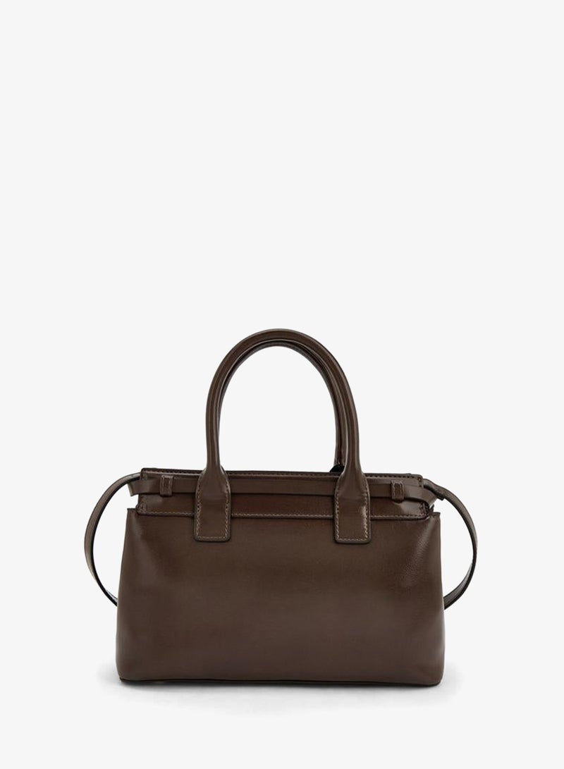 Celeste Monogram Print Tote Bag With Double Handle - Image 5