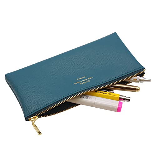 Delfonics [DELFONICS] 500343 Quitterie Flat Pencil Case Greige Pencil Holder Pen Case Pouch - Image 3