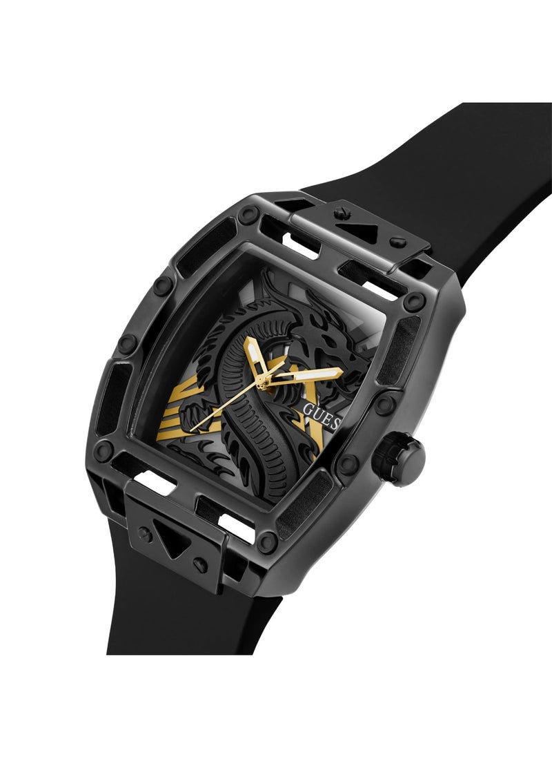 GUESS Men's Legend Black Dragon watch GW0648G1  - Image 2