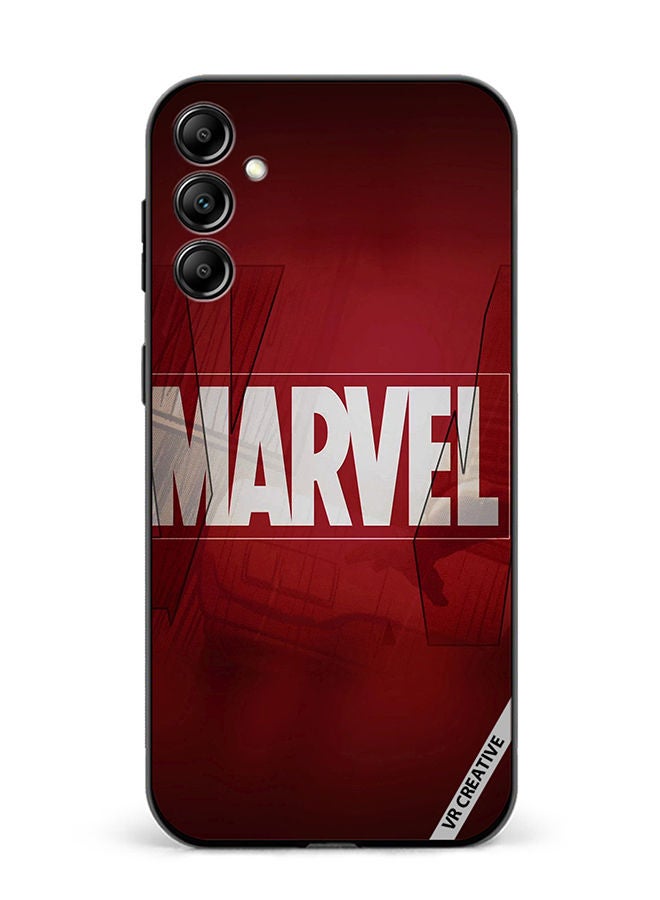 VR CREATIVE Protective Case Cover For Samsung Galaxy M14 Marvel Logo Design Multicolour - Image 1
