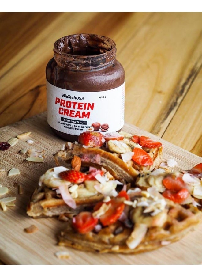 BioTechUSA BioTechUSA Protein Cream, Cocoa-Hazelnut, 445 g  - Image 2