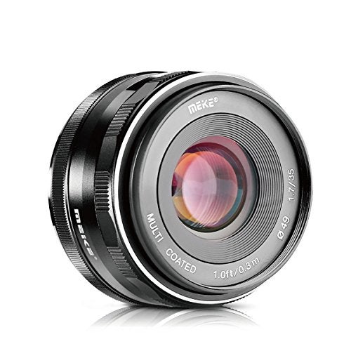 Meike 35mm f1.7 Large Aperture Manual Focus APSC Lens Compatible with Fujifilm X Mount Mirrorless Camera X-T3 X-H1 X-Pro2 X-E3 X-T1 X-T2 X-T4 X-T5 X-T10 X-T20 X-T200 X-A2 X-E2 X-E1 X30 X70 X-A1 - Image 3