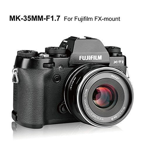 Meike 35mm f1.7 Large Aperture Manual Focus APSC Lens Compatible with Fujifilm X Mount Mirrorless Camera X-T3 X-H1 X-Pro2 X-E3 X-T1 X-T2 X-T4 X-T5 X-T10 X-T20 X-T200 X-A2 X-E2 X-E1 X30 X70 X-A1 - Image 4