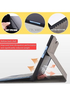 General Case Compatible with Surface Pro 9 with TPU Soft Shell Compatible with Signature Keyboard Cover Ultral Thin & Light Heat Dissipation Design  - Image 4