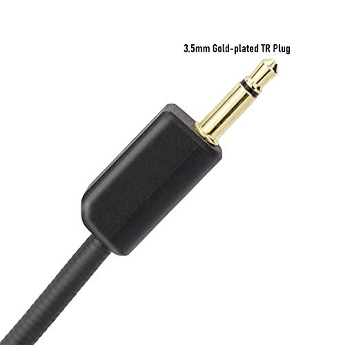 LEFXMOPHY 2-Pack Blackshark V2 Mic Replacement for Razer BlackShark V2 and V2 Pro Gaming Headset 3.5mm Detachable Game Boom Microphone on PC Xbox PS4 PS5 - Image 5
