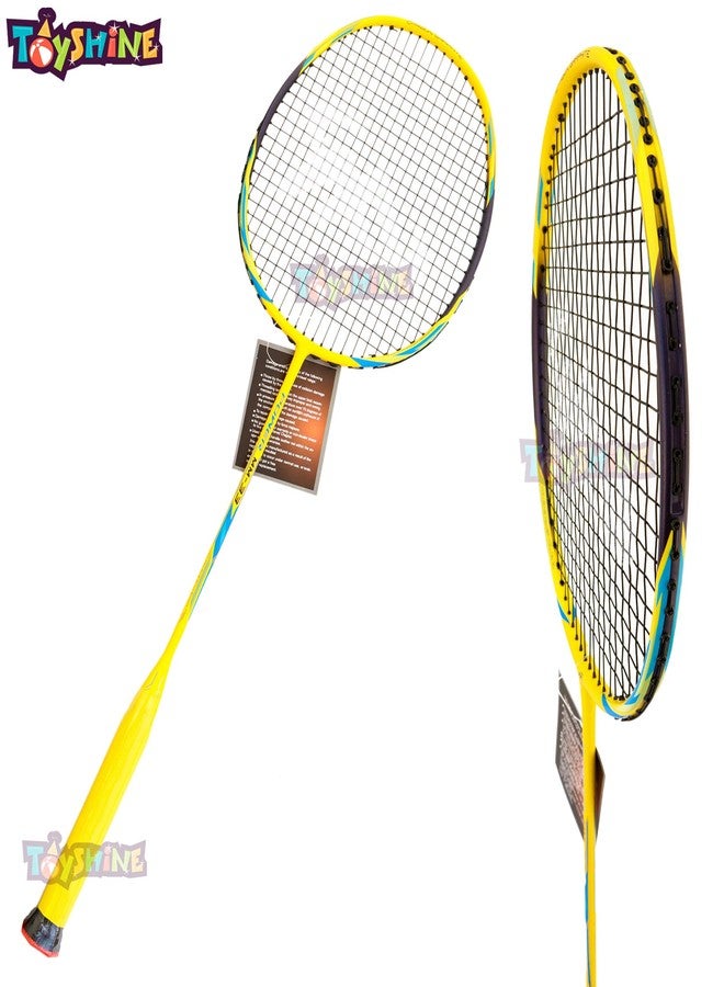 Toyshine Professional (100% Carbon Graphite) Badminton Racket (Colorful Body), with Carrying Bag, Mix-Color (SSTP) - Image 3