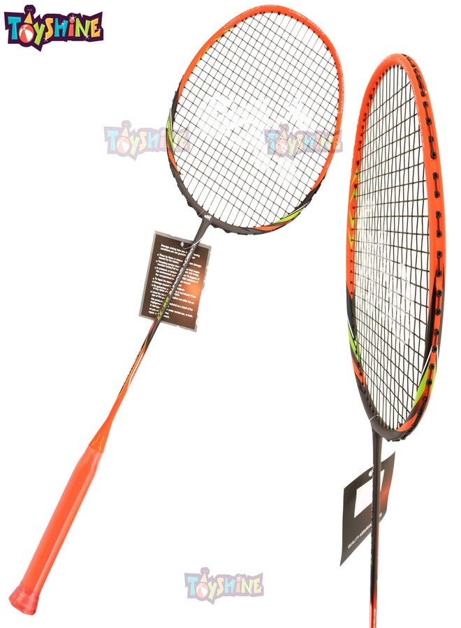 Toyshine Professional (100% Carbon Graphite) Badminton Racket (Colorful Body), with Carrying Bag, Mix-Color (SSTP) - Image 2