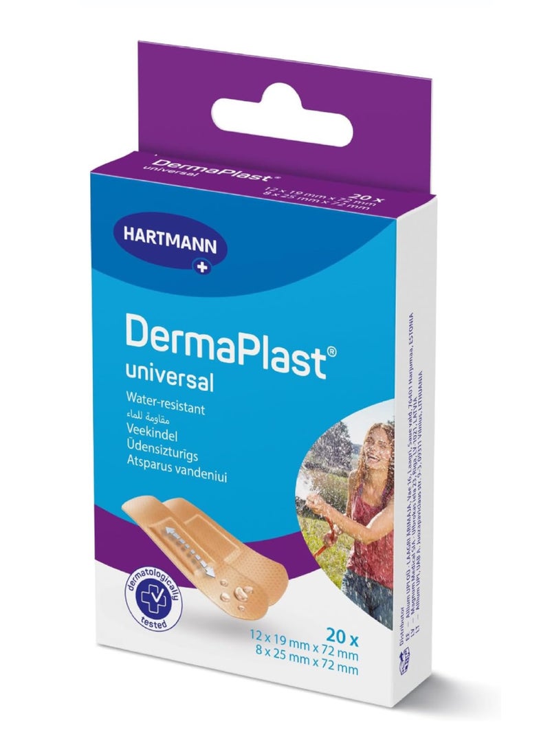 Hartmann DERMAPLAST UNIVERSAL 2 SIZES 20'S