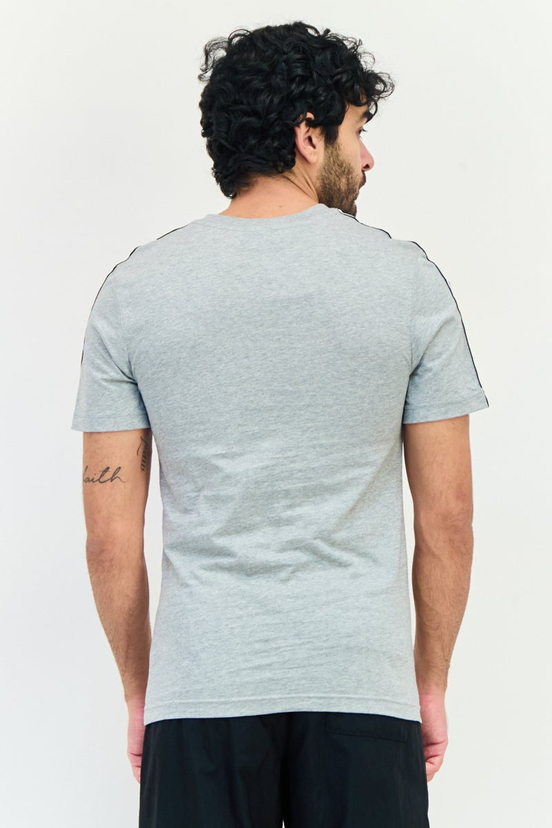 Nike Men Sportswear Fit Short Sleeve Outdoor T-Shirt, Grey - Image 3