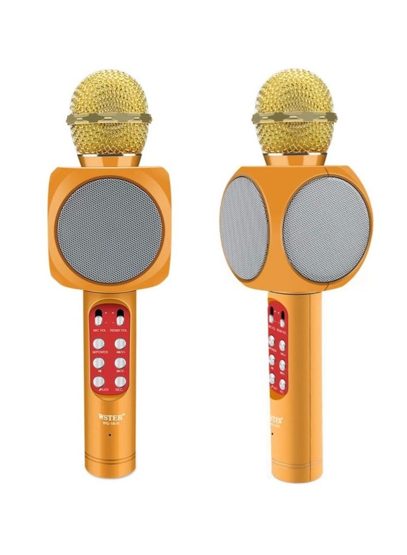 Captaintech Wireless Bluetooth Karaoke Microphone 3 In 1 Portable Handheld Karaoke Microphone Speaker Machine Family Party Birthday Suitable For All Smartphones - Image 5