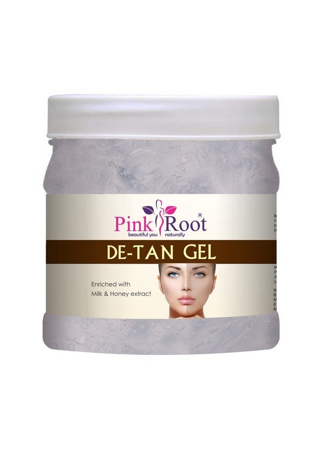 Pink Root Pink Root Aloe Vera Gel Scrub 500gm with De-Tan Gel 500gm - Image 3